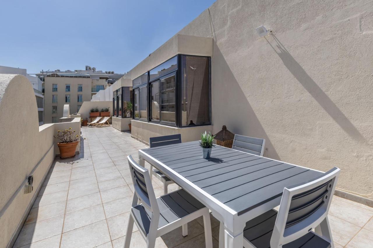 Appartement Large Terrace Penthouse Sliema Extérieur photo